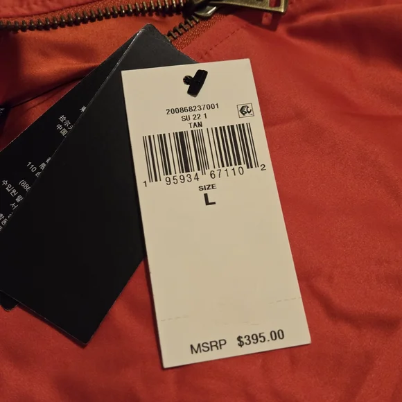 Ralph Lauren Embroidered Satin Bomber Jacket - Picture 5 of 5